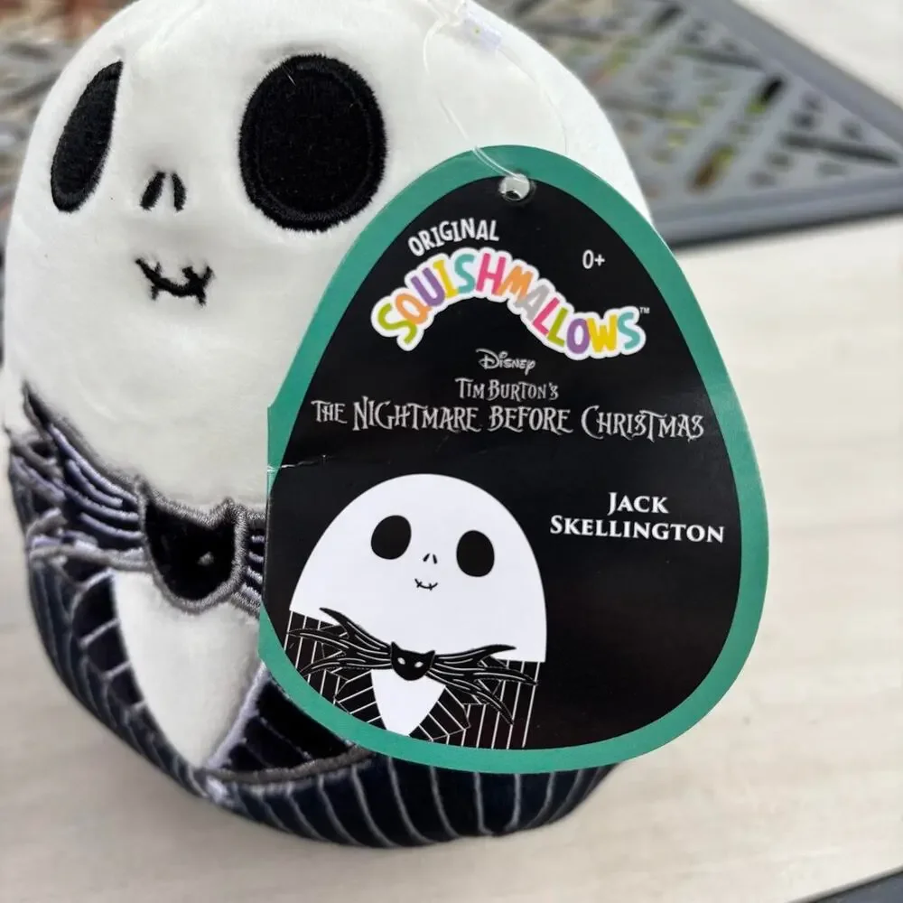 Squishmallow Jack Skellington plush toy Brand new with tags.